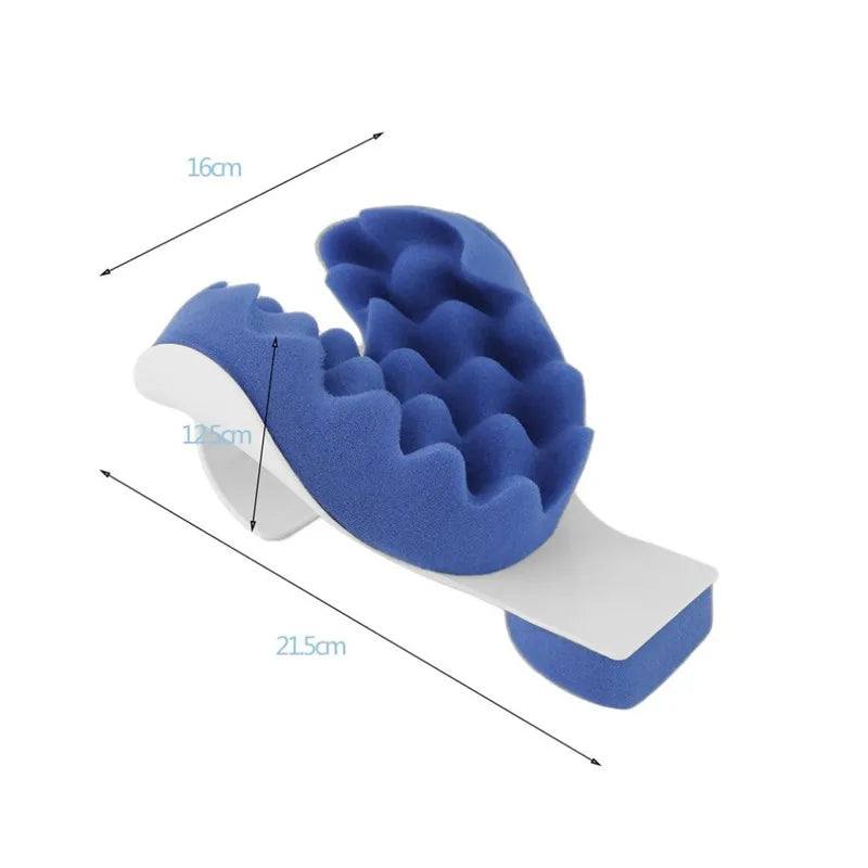Relaxed Neck Support Pillow Tension Reliever Massager Head Neck Shoulder Relax Muscle Tension Relieves Tightness Soreness Tool