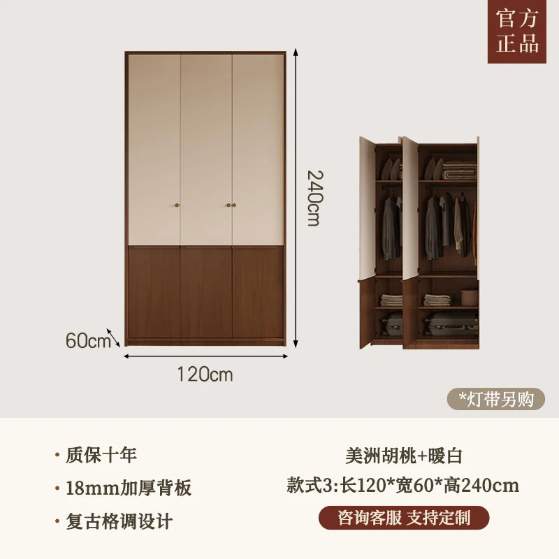 Bedroom Organizer Closet Fabric Drawers Shelves Partitions Wardrobe Clothes Cupboard Modern Guarda Roupa Furniture For Room