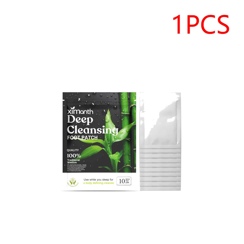 10-100PCS Detox Foot Patches Pads Pads Natural Herbal Wormwood Artemisia Argyi Feet Body Toxins Cleansing Relieve Stress Help Sl