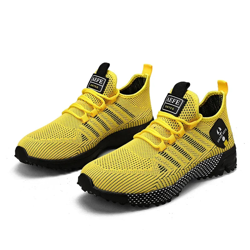 Man's Safety Shoes Badminton Luxury Men's Shoe Sale Knitwear Skateboard Cotton Sneakers Man Summer Rubber Bottom Tennis Airy
