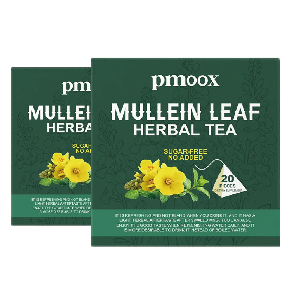 BetterLungs Lung Cleansing Tea, Herbal Loose Leaf Mullein Leaf Extract Detox Tea Bags for Lung Respiratory Health and Wellness