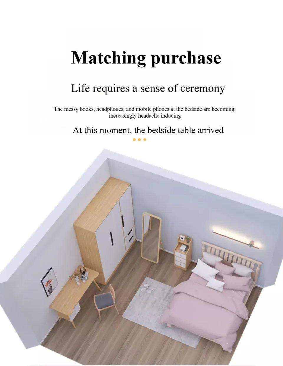 Bedside Table Bedroom Small-scale Simple Storage Rack High-capacity Modern Simple Storage Cabinet Multi Layer Storage Lockers