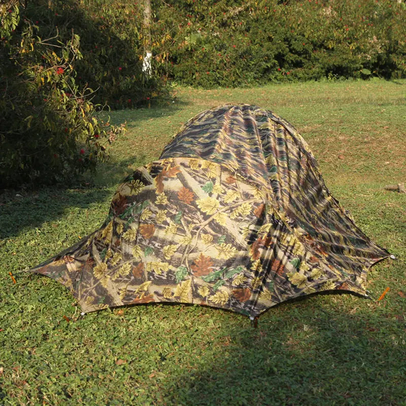 Tent Outdoor Camping Single Person Off-the-Ground Tent Integrated Folding Camp Bed Road Trip Fishing Camping Tent