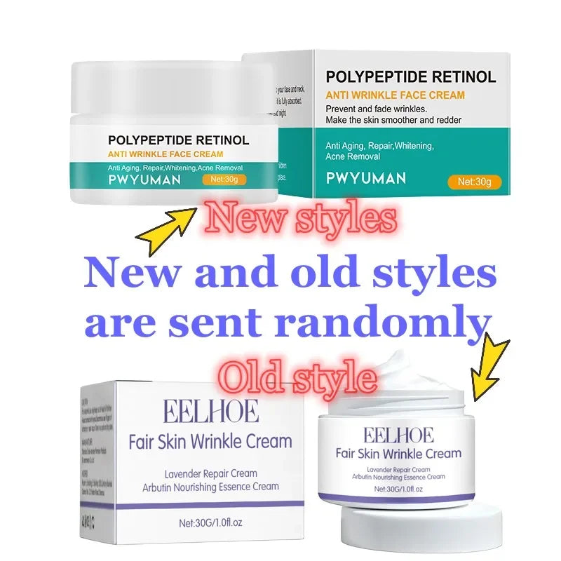 Anti Wrinkle Cream For Face Instant Effect Wrinkle Removal Face Cream Anti-Aging Improve Fine Lines Nourishing Skin Care 30g