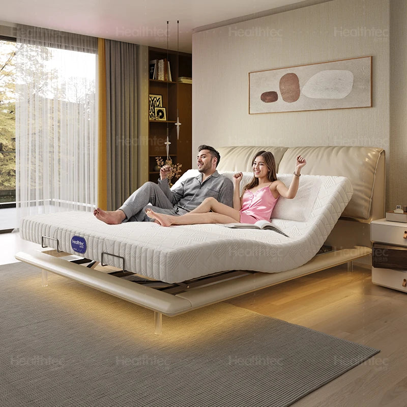 Bedroom Smart Bed Luxury Massage Modern Sofa Design Wooden Massage Bed Simple Sleeping Letto Matrimoniale Lounge Suite Furniture
