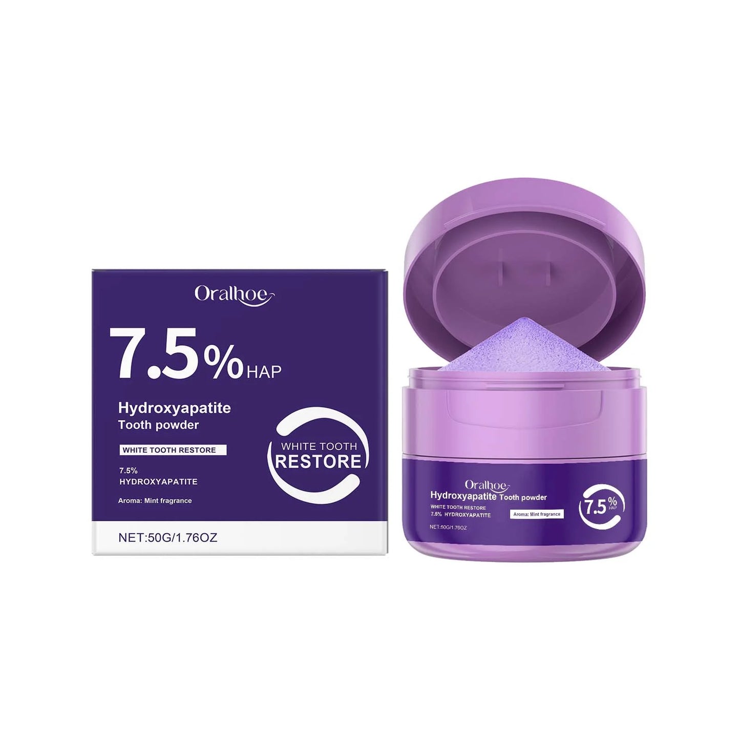 Whitening Tooth Powder Improve Plaque Stain Tartar Removal Deep Cleaning Oral Reduce Bad Breath Lasting Fresh Tooth Care Product