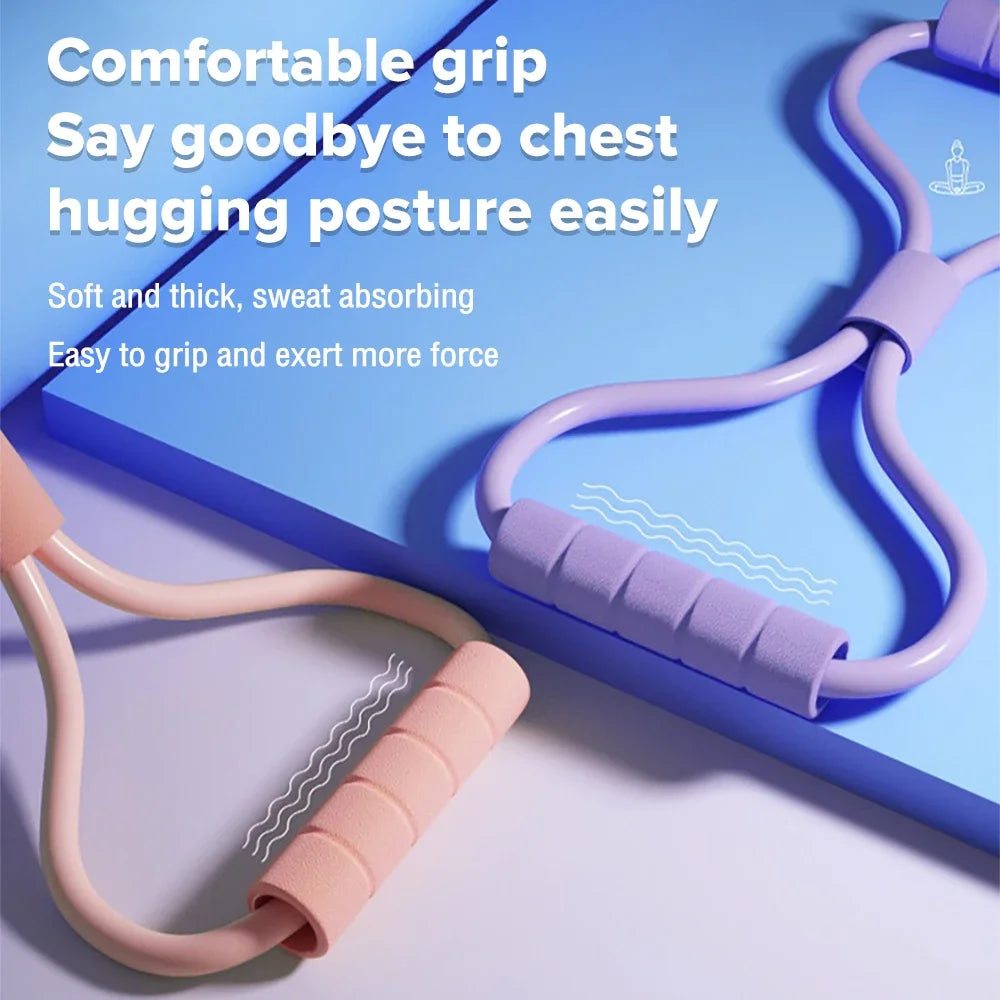 Yoga Sport Resistance Bands Pilates Training Fitness Exercise Home Gym Elastic Band Yoga Slimming Stretch Accessories