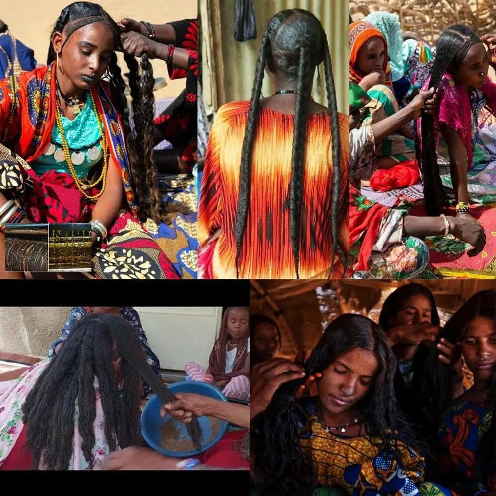 Layden Oil-One Touch to Gorgeous-North African Aloe Vera& Chebe Powder&Moroccan Cloves Scalp & Hair Strengthening