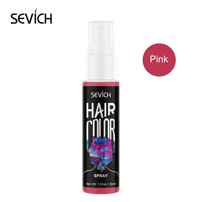 Hair Color Spray Hairs Dyed Hair Colour Styling Product Long Lasting Dye for Hair Beards Coloring Temporary Hair Colour Cream