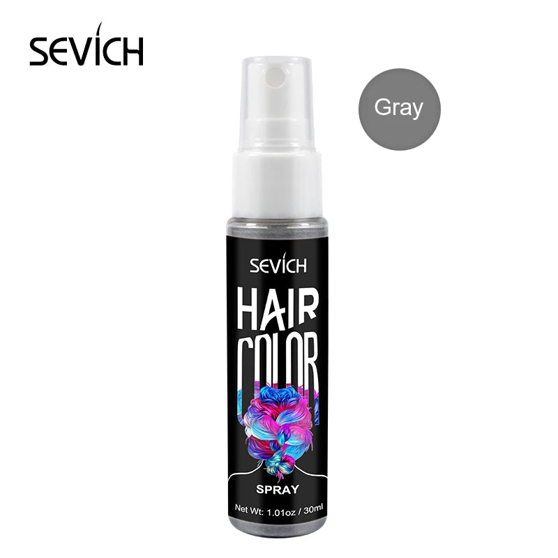 Hair Color Spray Hairs Dyed Hair Colour Styling Product Long Lasting Dye for Hair Beards Coloring Temporary Hair Colour Cream