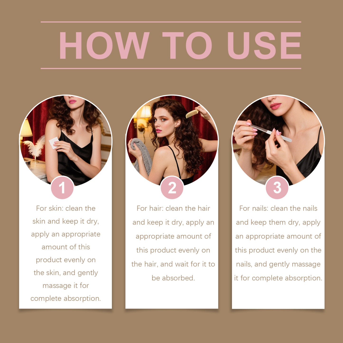 Rose Oil Face Anti Aging Brightening Lasting Hydration Nourishment Firm Aromatherapy Facial Serum Reveal Radiance Body Skin Care
