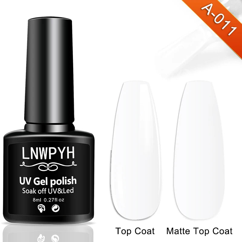 Gel Varnish Kit Professional Nail Gel Set With Nail Lamp Soak Off Nail Gel Polish Kit  Base Coat And Top Coat Manicure Tools Kit
