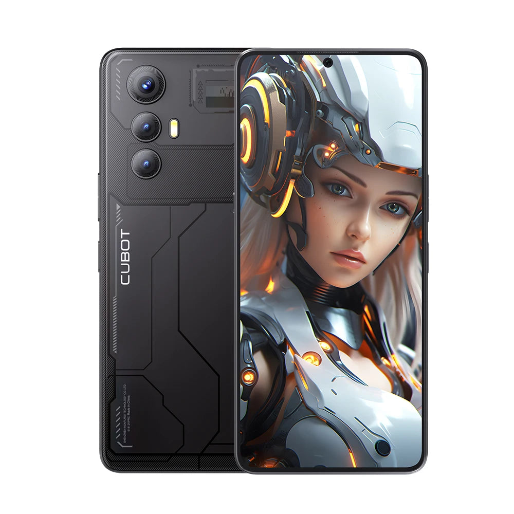 5G Smartphone CUBOT MAX 5 Dimensity 8200 6.95" 144Hz Large Screen 12GB RAM+256GB ROM 5100mAh Battery Gaming Phone NFC Android 14