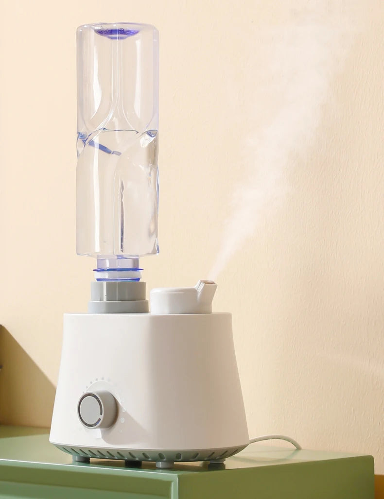 Mineral Water Bottle Air Humidifier Portable Desktop Aroma Diffuser Cool Mist For Bedroom Home Car Plants Purifier Humificador