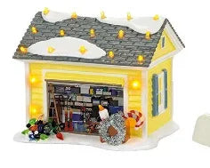 LED Christmas Music Popcorn House Xmas Decoration Scene Village Rotating Statue Christmas Home Desktop Decor Christmas Kid Gift