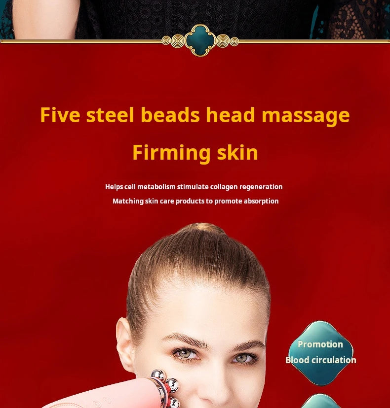 New Warm Feeling Cleanser Pore Blackhead Cleaner Electric Face Washing Instrument Home Facial Eye Hot Massager Beauty Tools