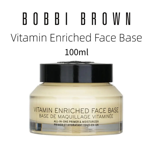 Bobbi Brown Vitamin Enriched Face Base 100ml, 2-in-1 Moisturizer & Hydrating, Original Facial Skin Care, Health Beauty