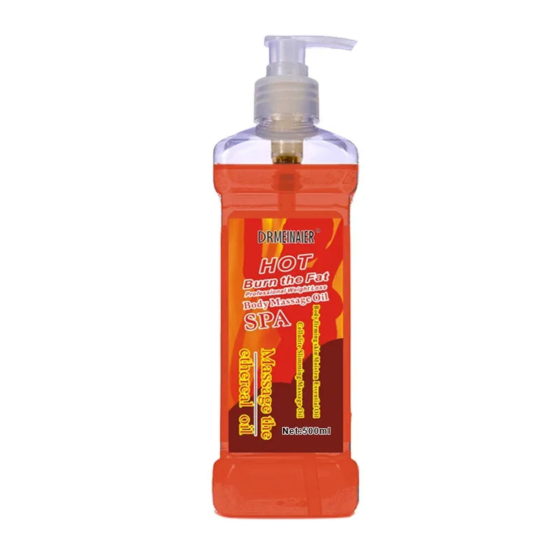 500ML Facial Body Massage Essential Oil Moisturizing Vegetable Oil Open Back Scraping Massage Essential Oil BB oil