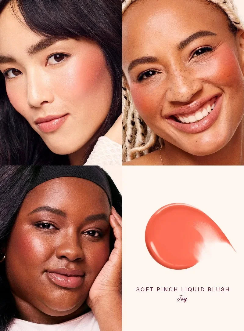 Rare Beauty Soft Pinch Tinted Blush Cream Moisturizer Hope Honesty Serenity Happy Wonder Joy Lip Gloss Long Lasting Plump Makeup