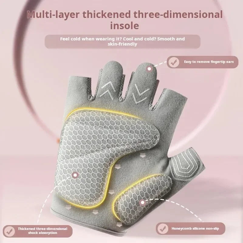 Workout Gloves with Excellent Grip Lightweight Gym Gloves for Weightlifting Cycling Exercise Training Fitness Rowing Unisex