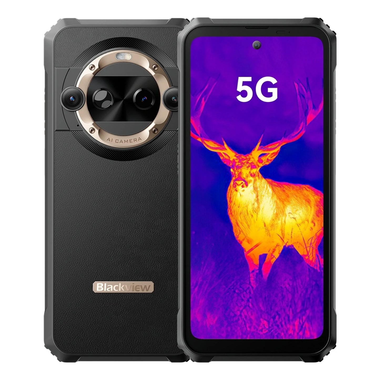 Blackview BL9000 PRO 5G Rugged Smartphone 6.78'' 2.4K 12GB 512GB Thermal Imaging Camera FLIR® 8800mAh 120W Android 14 NFC