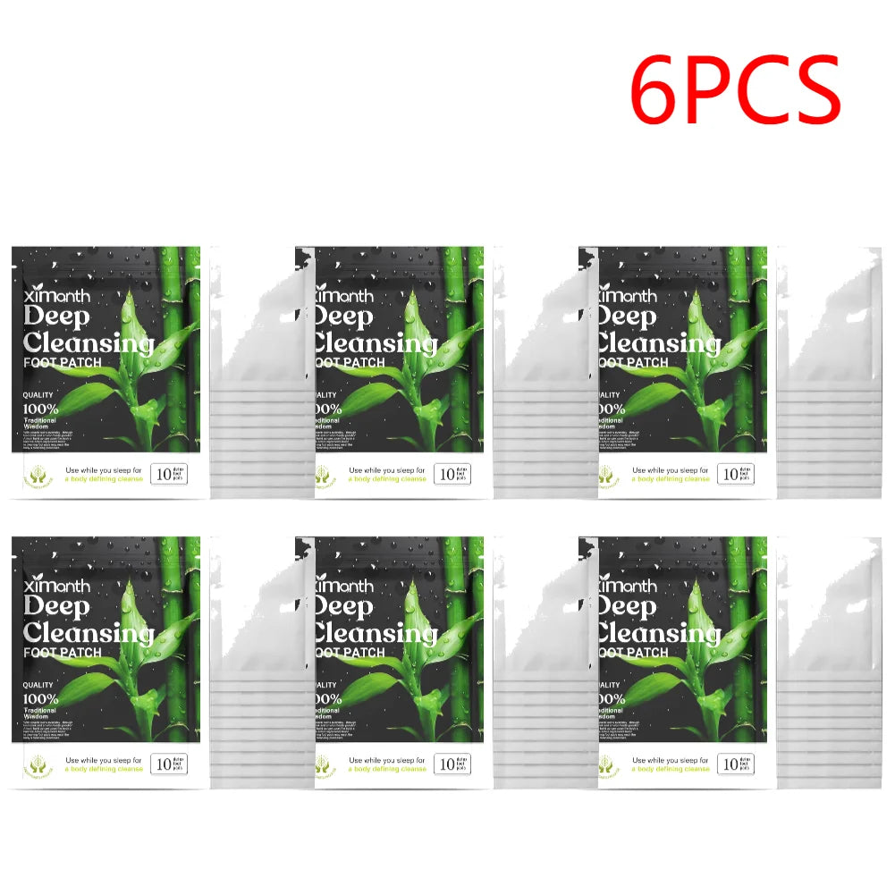 10-100PCS Detox Foot Patches Pads Pads Natural Herbal Wormwood Artemisia Argyi Feet Body Toxins Cleansing Relieve Stress Help Sl