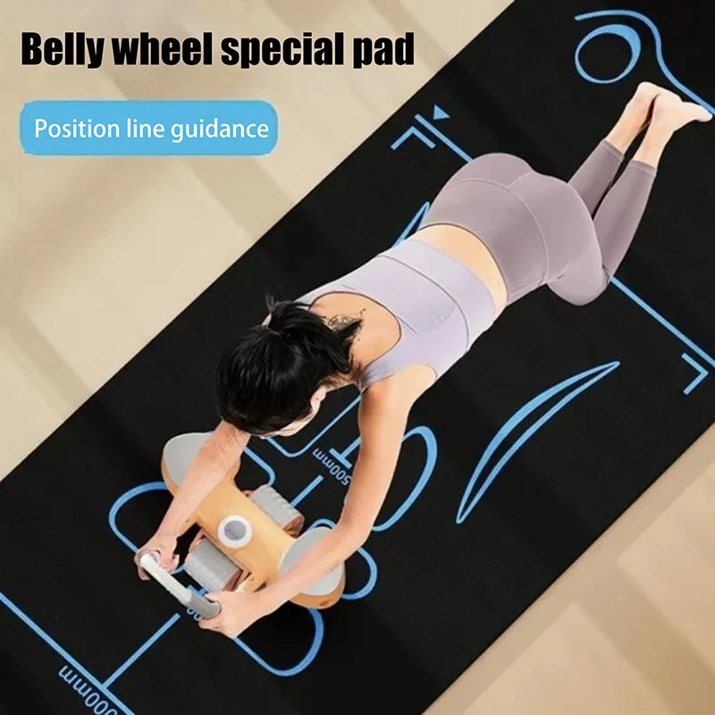 Yoga Mat for Men & Women, Non-Slip & Shock Absorbing, Ideal for Home Pilates, Floor Workouts