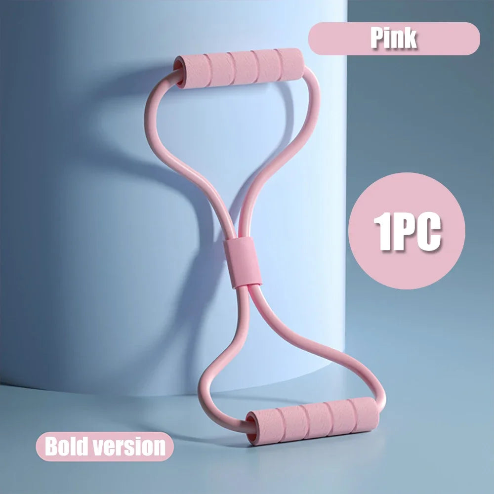 Yoga Sport Resistance Bands Pilates Training Fitness Exercise Home Gym Elastic Band Yoga Slimming Stretch Accessories