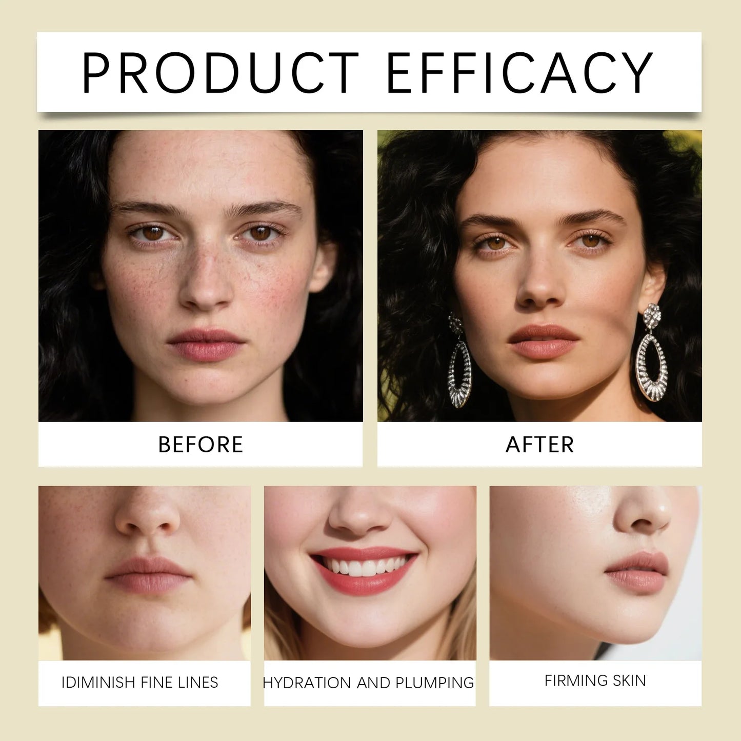 Vitamin A Facial Serum for Glowing Skin Rough Dull Repair Essence Reduce Pigmentation Nourish Brighten Face Moisturizing Capsule