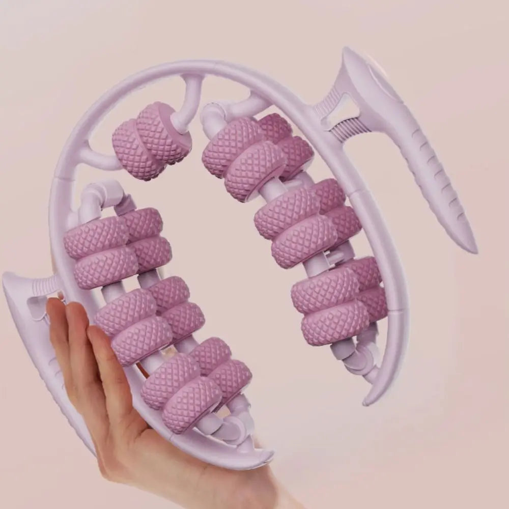 Relax Ring Clamp Leg Massager 360°All-Round Massage 26 Wheel Body Massager Relief Fatigue Roller Massage Calf Muscle Relaxer