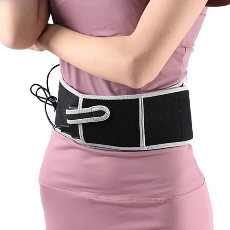 Waist massage Heating Warmer USB Electric Lumbar Back Pad Belt Protector Brace Band Support Massager Anti Pain Relief Therapy