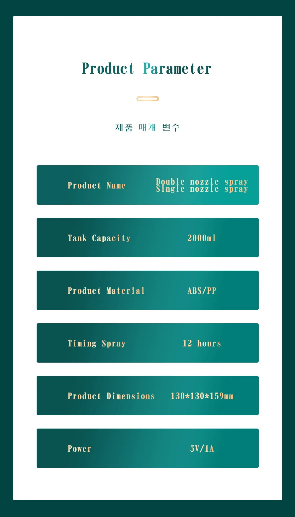 2000ml Large Capacity Dual Spray Humidifier Usb Home Silent Water Replen one Sprayisher 2L Air Purifier Water Diffuser Office