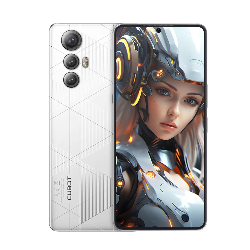 5G Smartphone CUBOT MAX 5 Dimensity 8200 6.95" 144Hz Large Screen 12GB RAM+256GB ROM 5100mAh Battery Gaming Phone NFC Android 14
