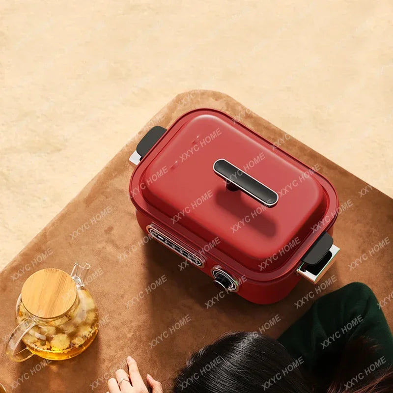 Multifunctional Cooking Machine househo Electric Hot Pot Small Split Multi - Purpose Frying Baking And Steaming