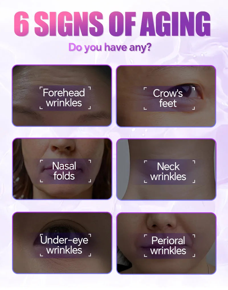 Anti-aging, anti-wrinkle, Remove wrinkles, Lifting firming，moisturizing