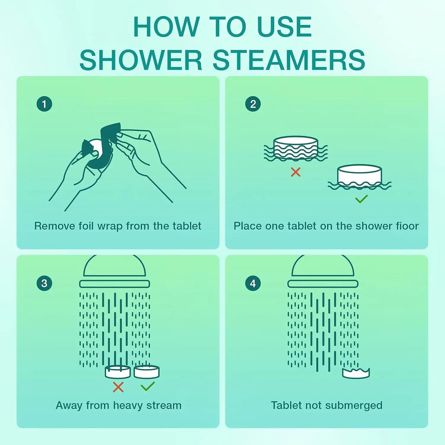 8Pcs Bath Salt Tablets Set, Natural Relaxing Spa Bath For Bathtub, Body Care Suitable For Women And Men, Home & Hotel