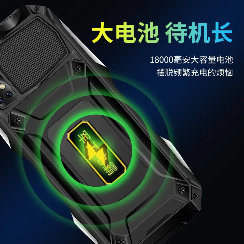 LTE 4G YEEMI Q9-1 Instock Mobile Phone 3.5inches 64MB RAM+ROM Dual SIM Cards 18000mAh Long Battery Life Unlocked Cellphone