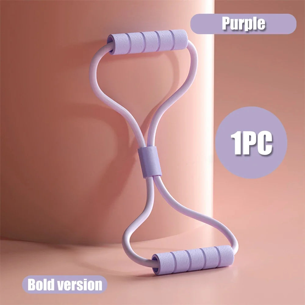 Yoga Sport Resistance Bands Pilates Training Fitness Exercise Home Gym Elastic Band Yoga Slimming Stretch Accessories
