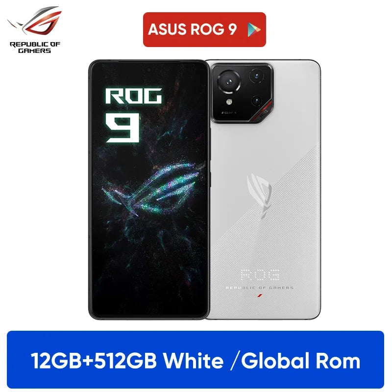 World Premiere ASUS ROG Phone 9 5G Smartphone Snapdragon 8 Elite 6.78‘’ 185Hz AMOLED Display ROG 9 Pro 5800mAh NFC Mobile Phone