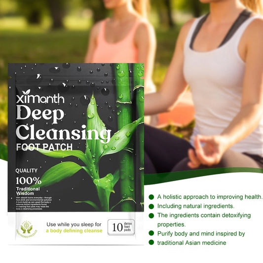 10-100PCS Detox Foot Patches Pads Pads Natural Herbal Wormwood Artemisia Argyi Feet Body Toxins Cleansing Relieve Stress Help Sl