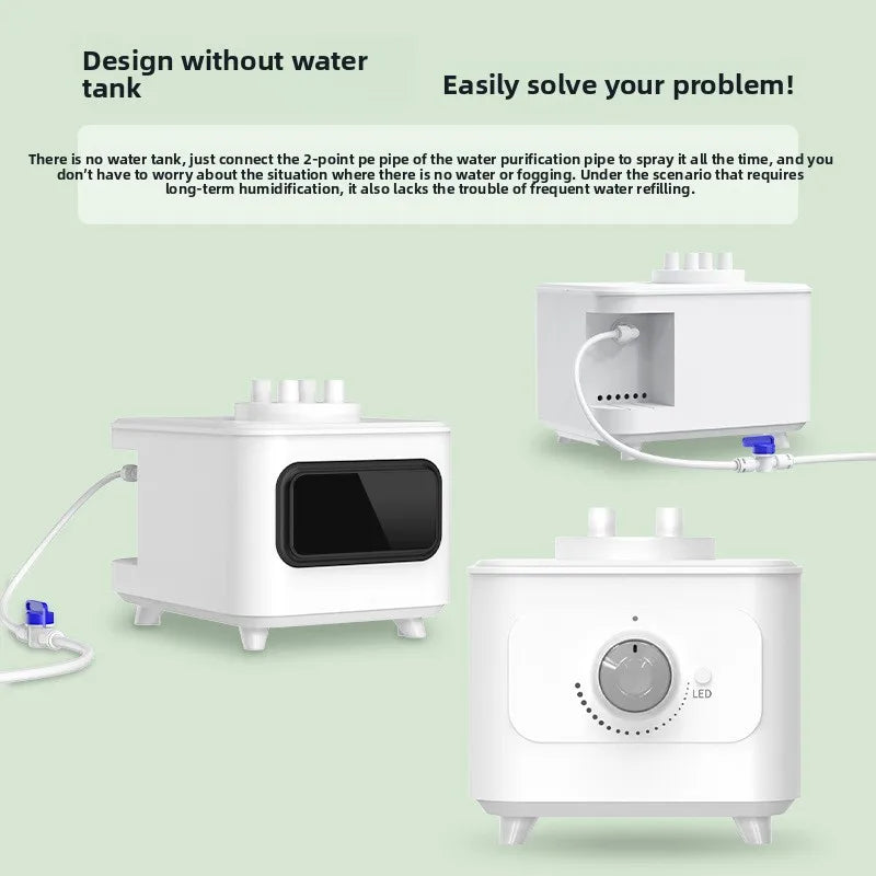 Automatic Water Refill Humidifier Fogger - Outdoor Mist Maker for Aquarium, Fish Pond, Garden, Rockery & Landscape Decor