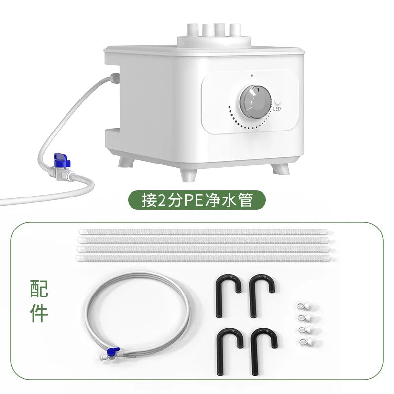 Automatic Water Refill Humidifier Fogger - Outdoor Mist Maker for Aquarium, Fish Pond, Garden, Rockery & Landscape Decor