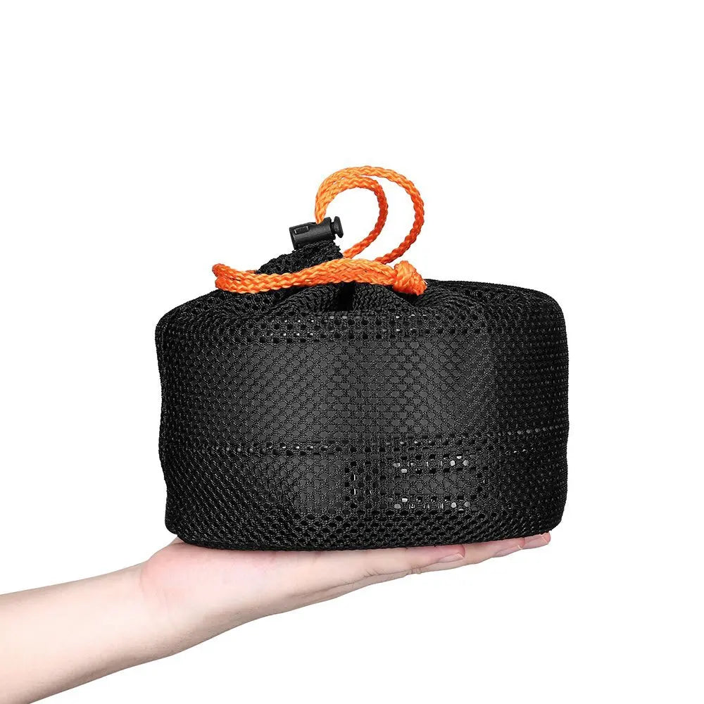 Camping Cookware Kit Outdoor Aluminum Lightweight Equipment Camping Cooking Kit For Traveling Trekking Hiking Supplies