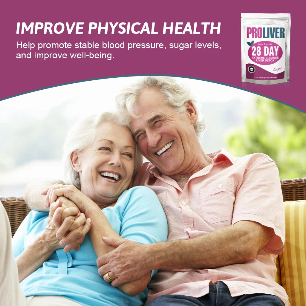 28day Detox Liver Tea for Improve Liver Function Clean the Lungs Treat Sore Throat & Bad Breath Protect Liver Health