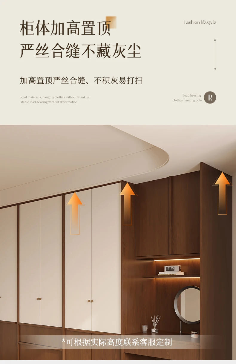 Bedroom Organizer Closet Fabric Drawers Shelves Partitions Wardrobe Clothes Cupboard Modern Guarda Roupa Furniture For Room