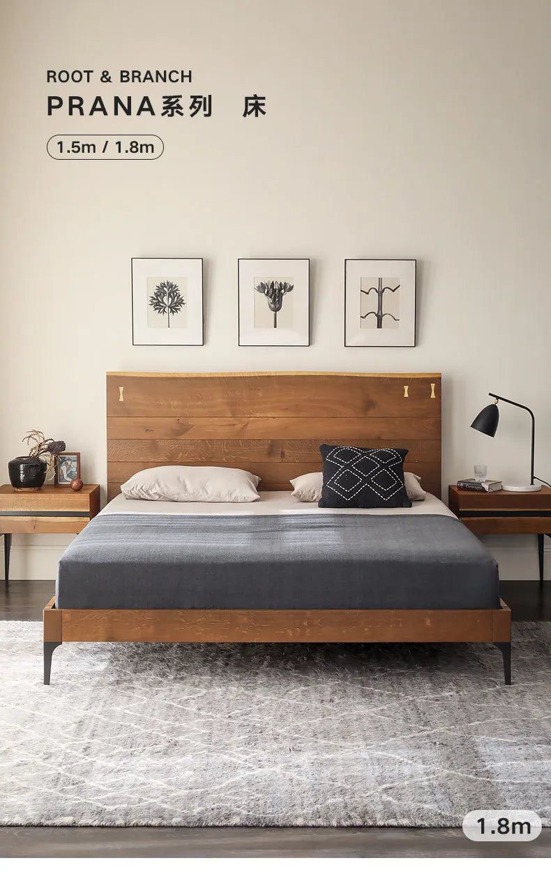 Bedroom Wooden Bed Design Space Saving European Headboards Sofa Bed Sleeping Platform Letto Matrimoniale Lounge Suite Furniture