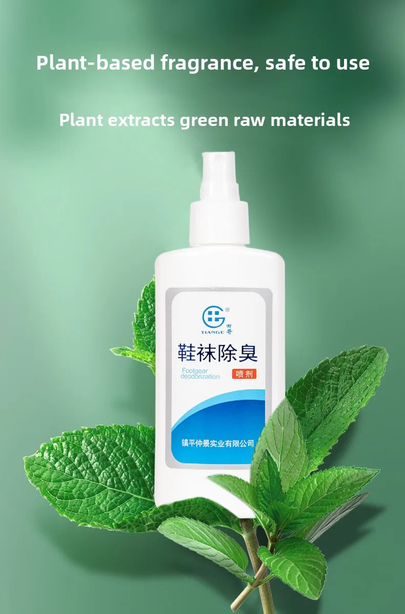 Shoe Deodorizer Spray - Eliminates Odor in Shoes, Socks & Lockers, Long-Lasting Freshness for Smelly Feet Care