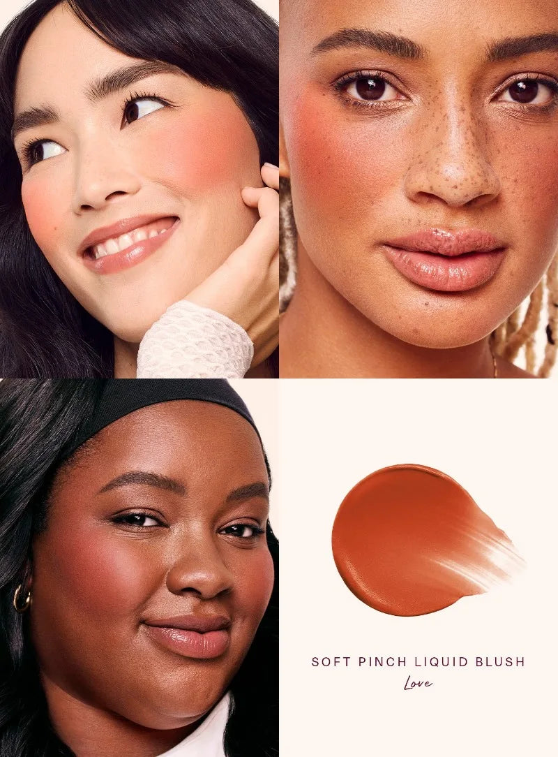 Rare Beauty Soft Pinch Tinted Blush Cream Moisturizer Hope Honesty Serenity Happy Wonder Joy Lip Gloss Long Lasting Plump Makeup