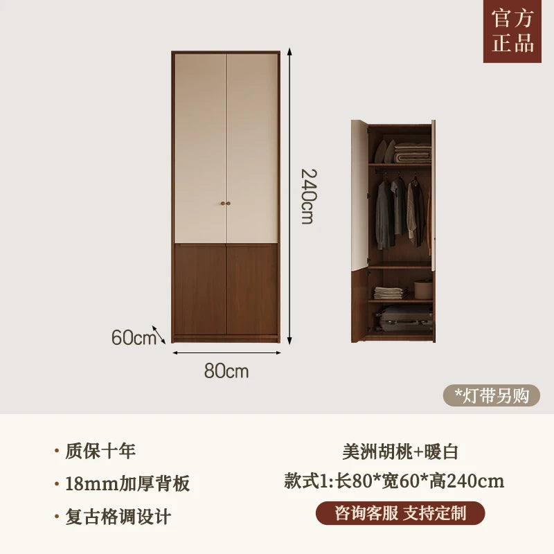 Bedroom Organizer Closet Fabric Drawers Shelves Partitions Wardrobe Clothes Cupboard Modern Guarda Roupa Furniture For Room