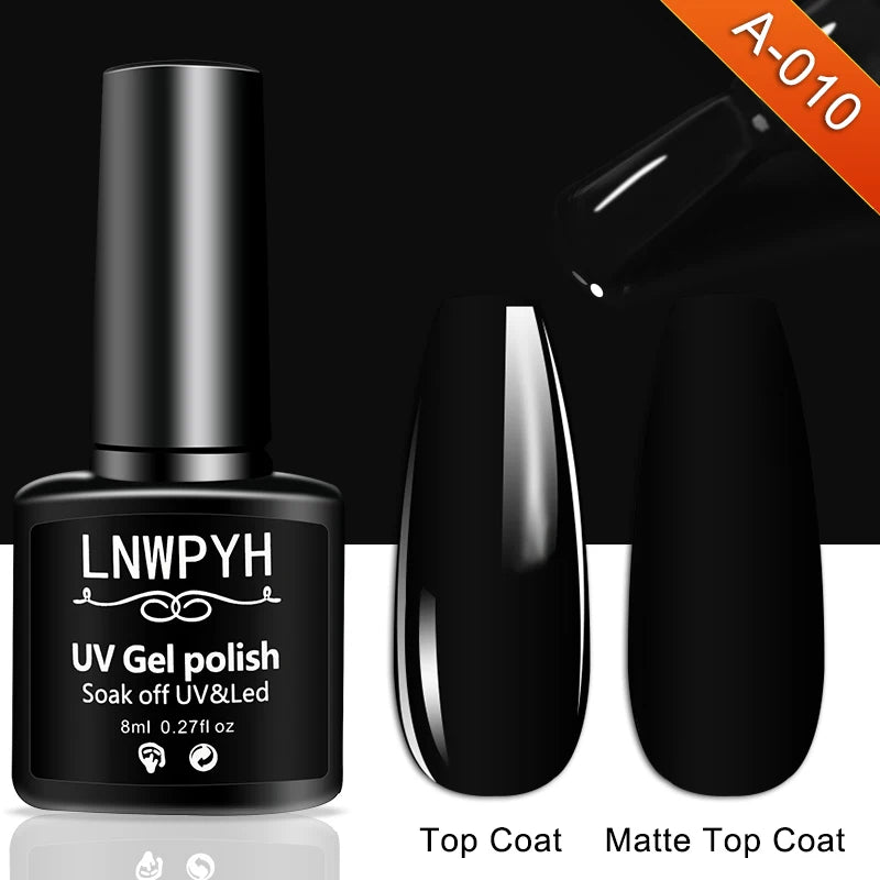 Gel Varnish Kit Professional Nail Gel Set With Nail Lamp Soak Off Nail Gel Polish Kit  Base Coat And Top Coat Manicure Tools Kit